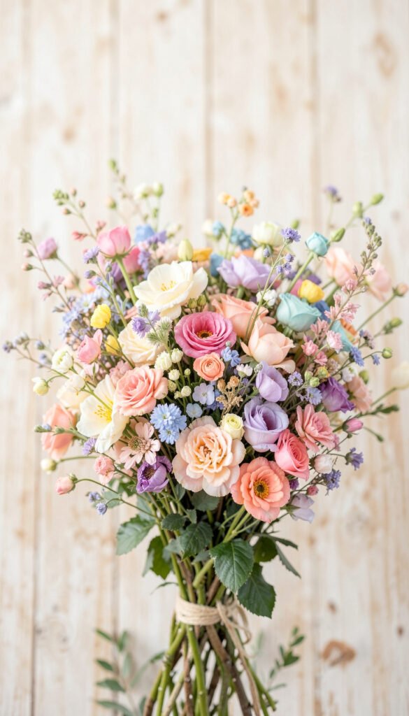 Ramo Silvestre Bohemio - Imágenes de Flores para WhatsApp