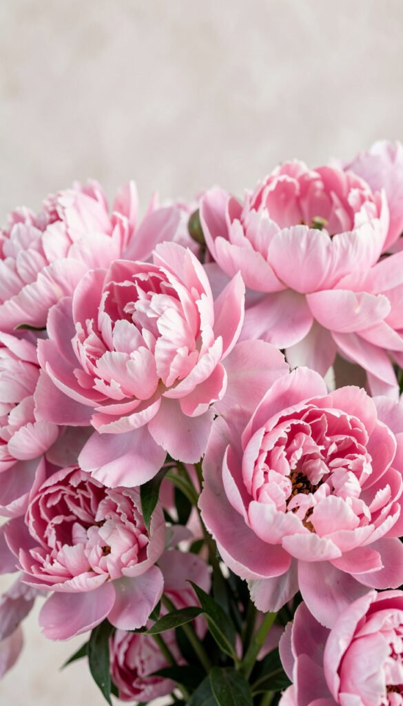Peonías románticas - Flores de Amor para Dedicar