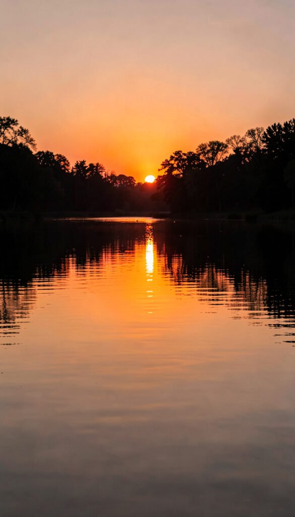 Paisaje de Atardecer - Fondos de Pantalla para PC