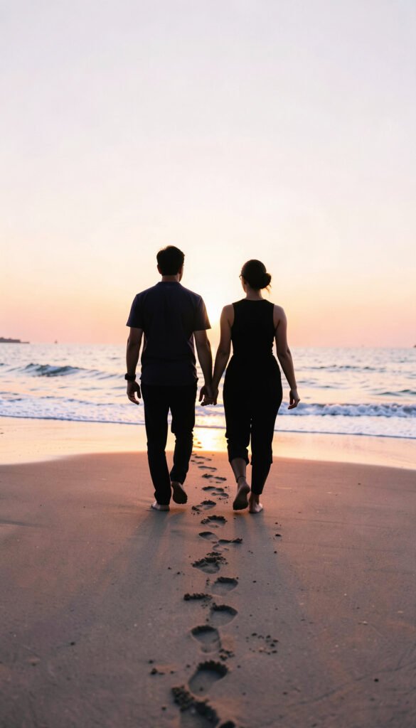 Silencio en la Playa - imágenes de amor románticas