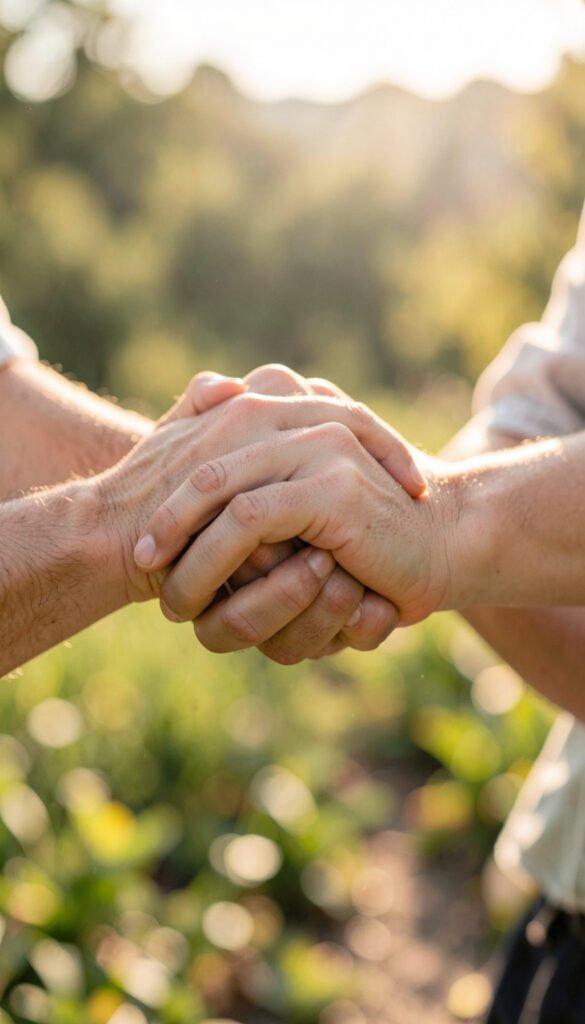 Manos entrelazadas - imágenes de amor románticas