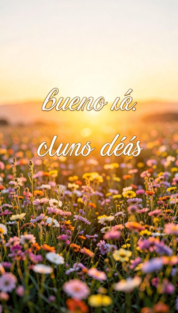 Sol radiante y mensaje motivador - imágenes de buenos días
