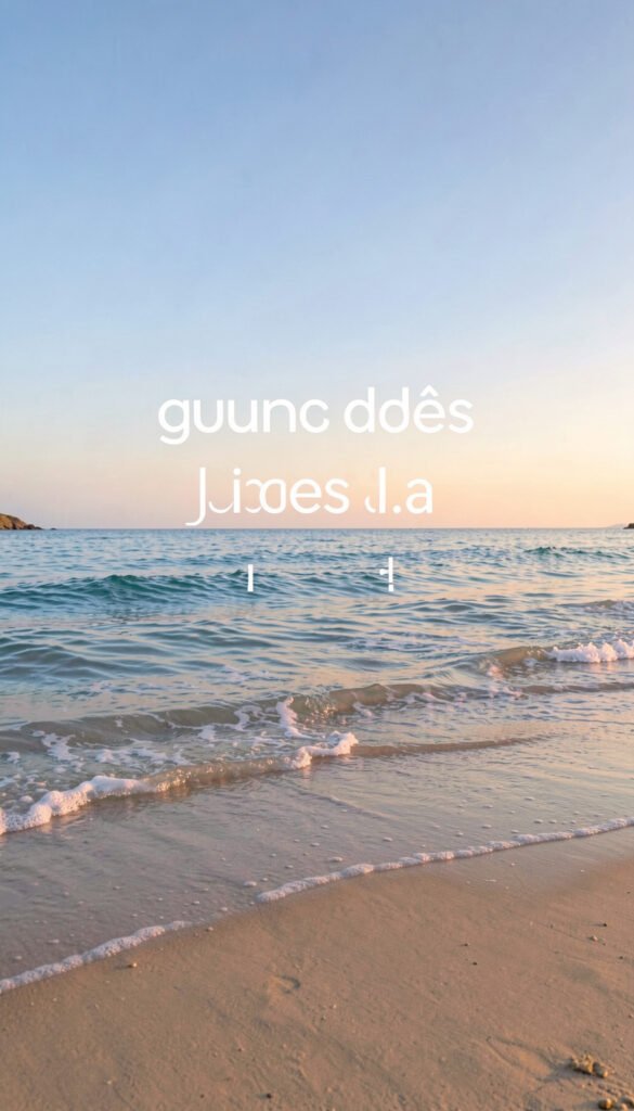 Paisaje marino relajante - imágenes de buenos días