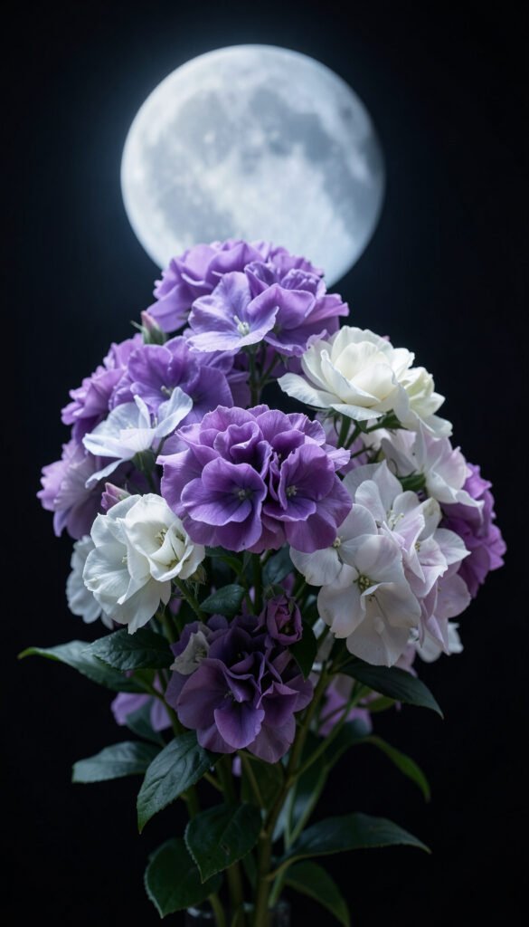 Flores Nocturnas - Imágenes de Buenas Noches para