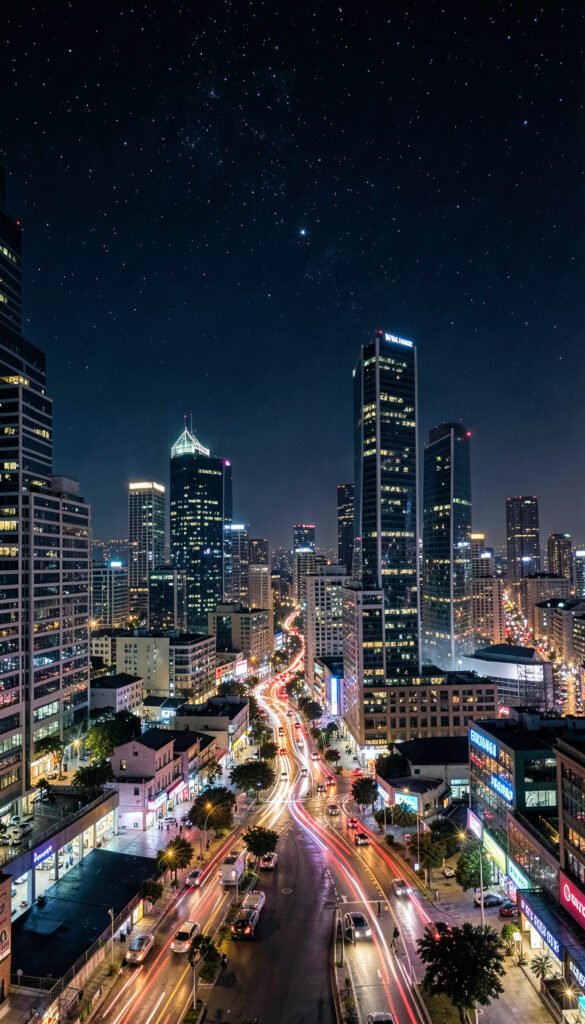 Paisaje Urbano Nocturno - Imágenes de Buenas Noches para