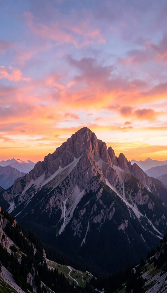 Amanecer en la Montaña - Imágenes bonitas para WhatsApp