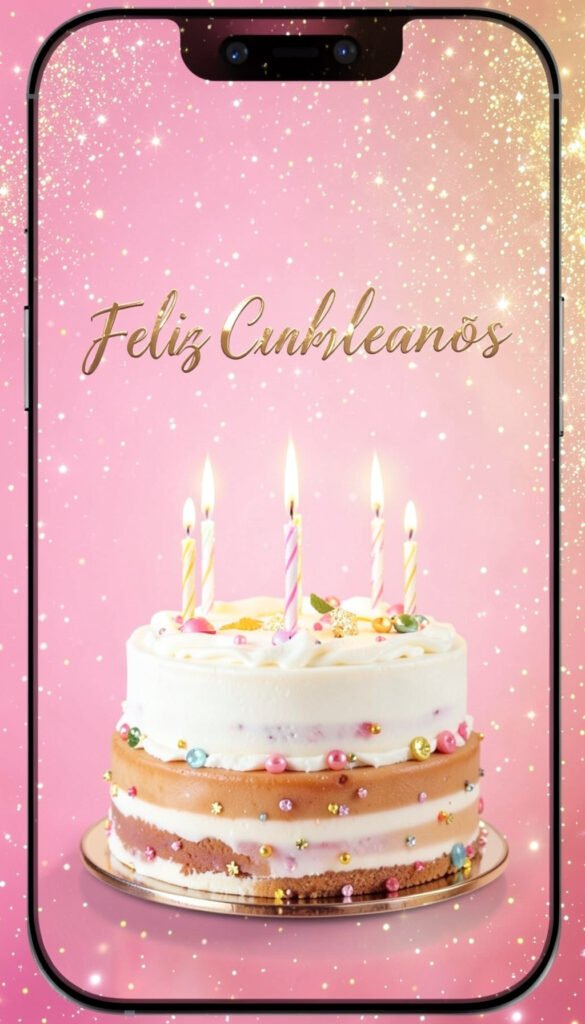 Chispas y Pastel de Cumpleaños - imágenes de feliz cumpleaños