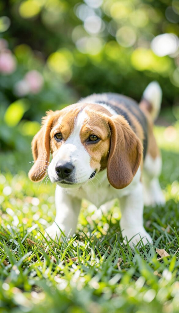 Beagle curioso - imágenes de perros bonitos
