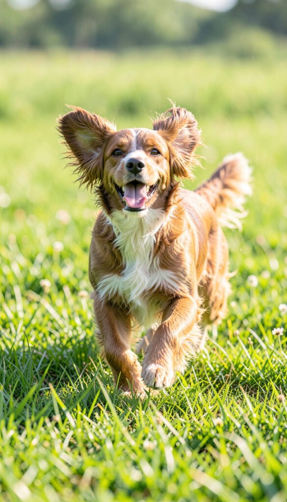 Cocker Spaniel en el campo - imágenes de perros bonitos