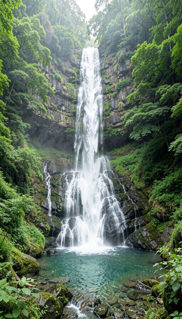 Cascada Imponente - Fotos de Paisajes Increíbles para