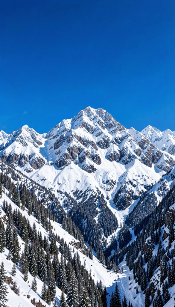 Cumbres Nevadas - imágenes bosques montañas alta resolución