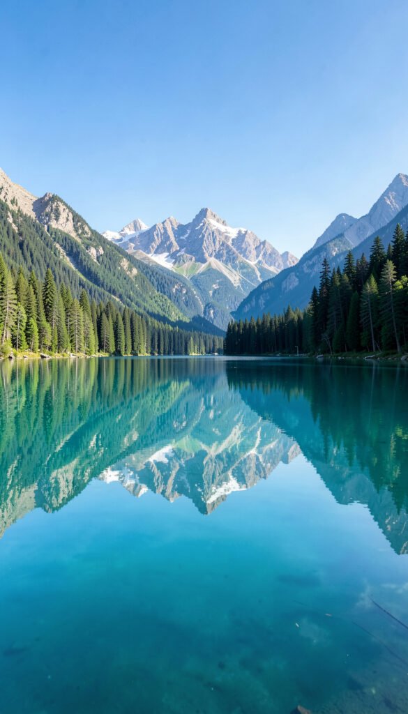 Lago de Montaña - imágenes bosques montañas alta resolución