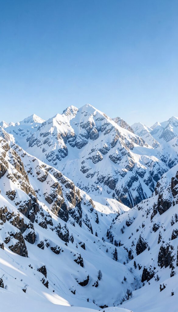 Montañas nevadas - Imágenes Gratis en HD para
