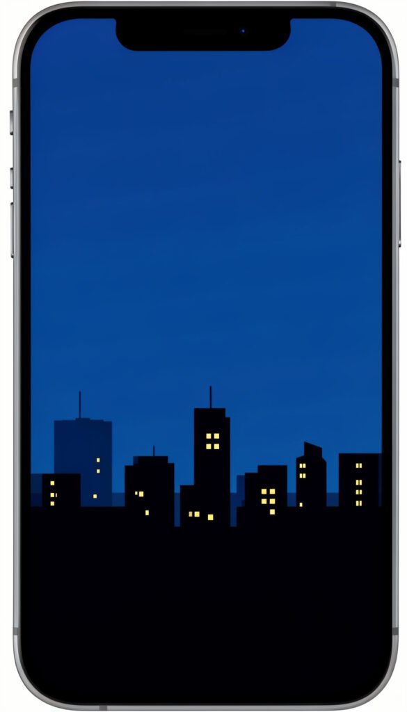 Minimalismo Urbano Nocturno - Imágenes Minimalistas para Celular y