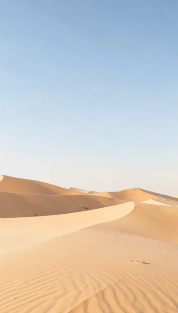 Desierto Minimalista - Imágenes Minimalistas para Celular y