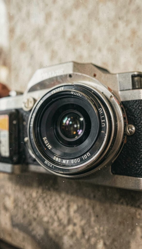 Cámara Fotográfica Clásica - imágenes vintage alta calidad