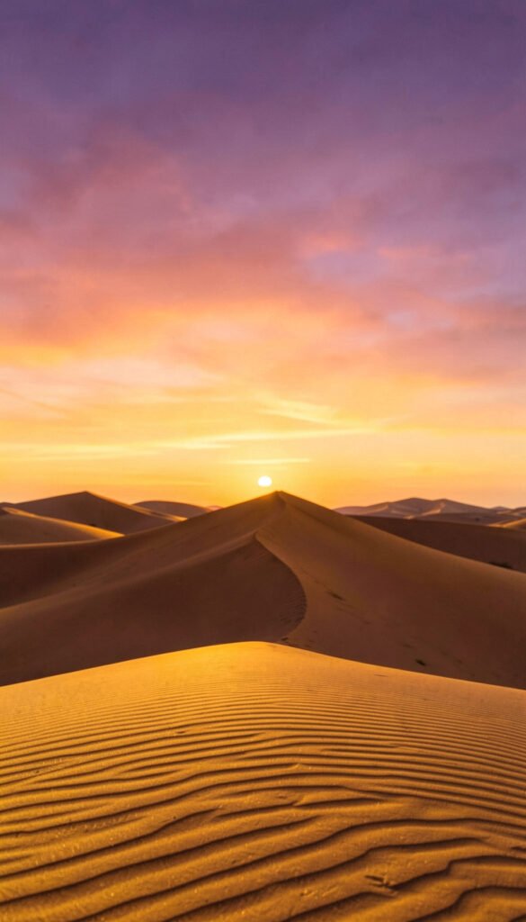Atardecer en el Desierto - imágenes HD exclusivas