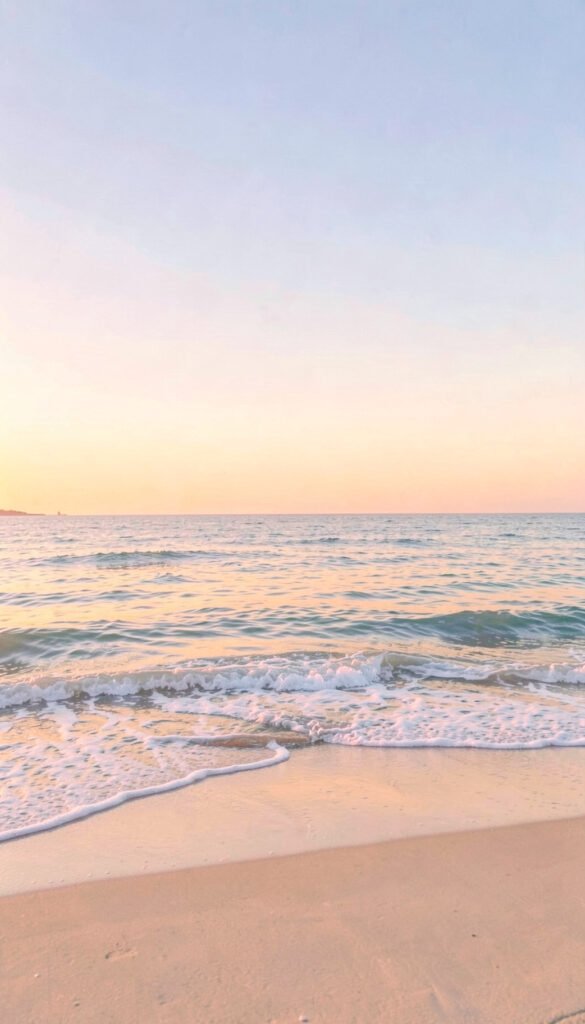 Atardecer en la Playa - imágenes hermosas gratis