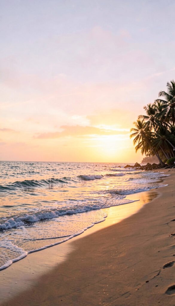 Atardecer en la Playa - Fotos HD para redes sociales