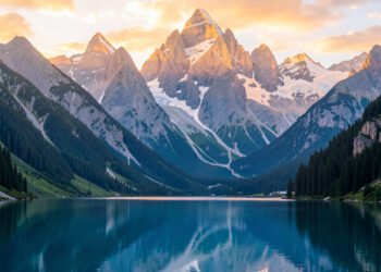Paisaje Montañoso al Amanecer - Imágenes 4K para Fondo de