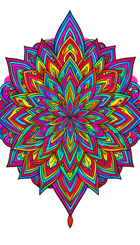 Mandalas Coloridos - imágenes bonitas alta resolución