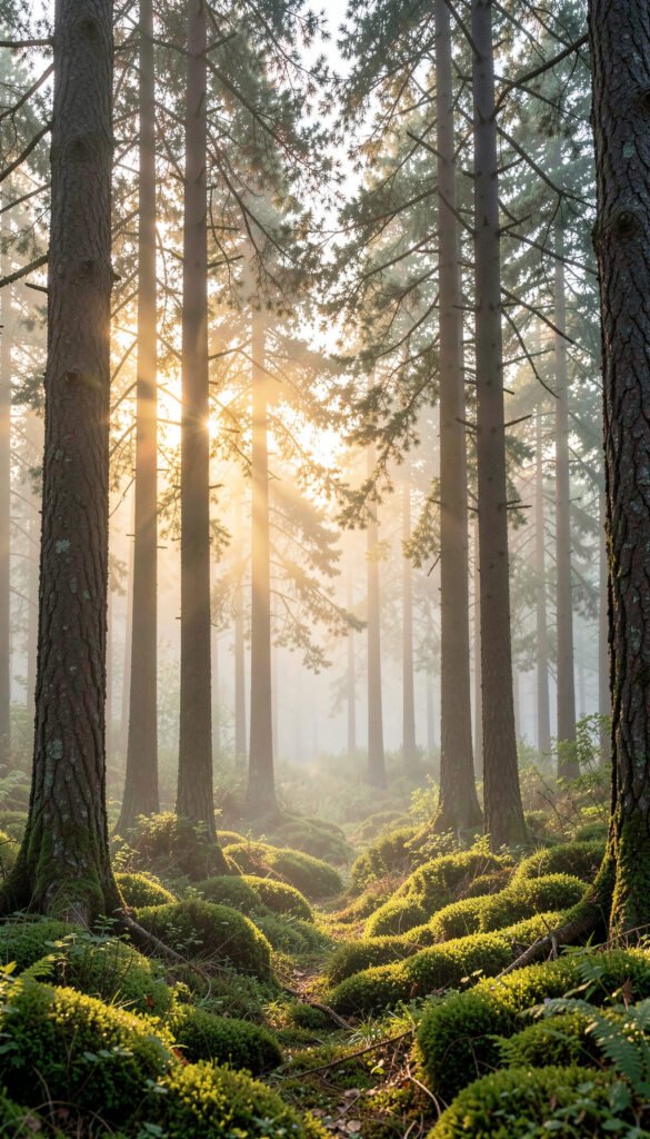 Bosque Místico al Amanecer - fotos naturaleza profesional HD