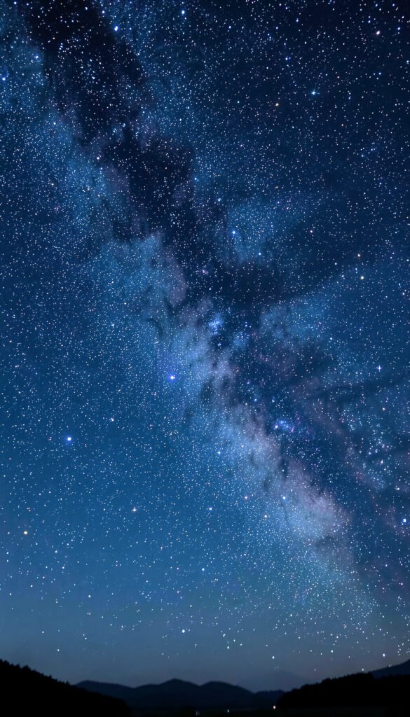 Cielo Estrellado y Vía Láctea - Imágenes hermosas fondo pantalla 4K