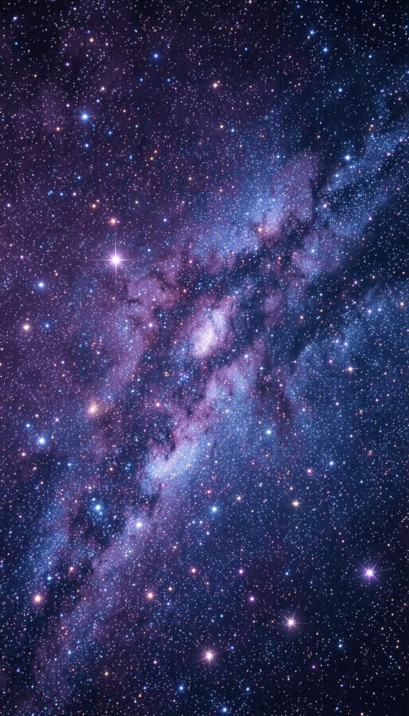 Espacio y Galaxia Brillante - fondos de pantalla HD 4K