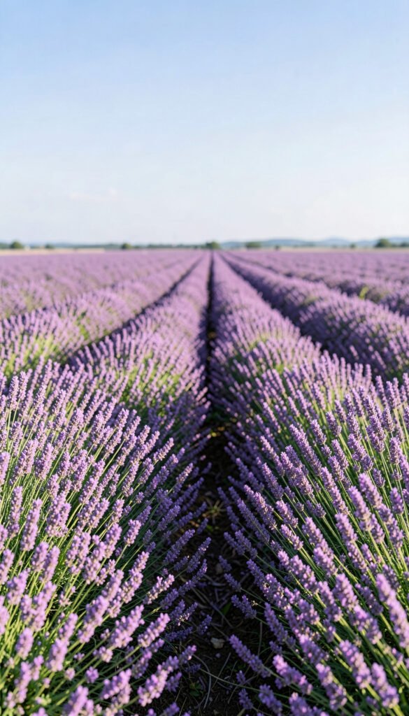 Campo de Lavanda en Flor - Imágenes hermosas fondo pantalla 4K