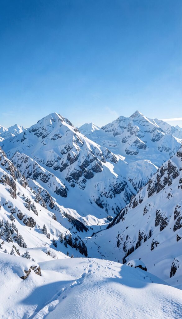 Montañas Nevadas - Las Mejores Imágenes para Descargar
