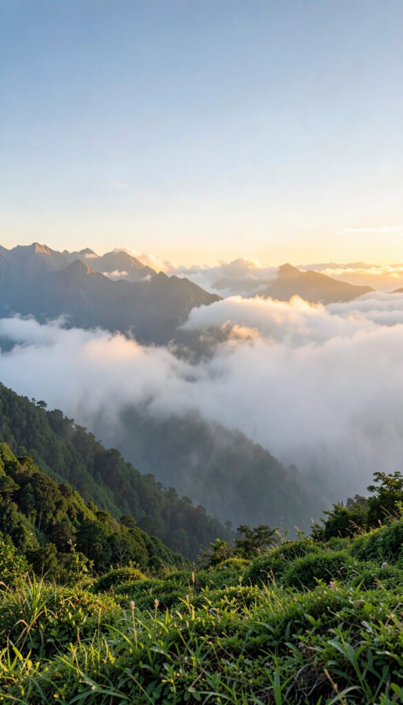 Amanecer en la Montaña - fotos bonitas alta calidad