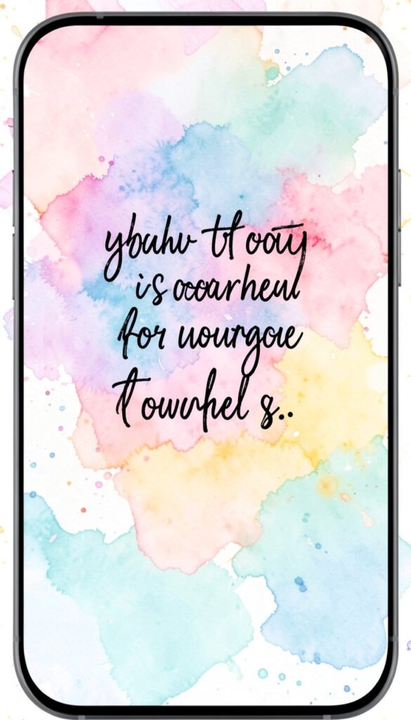 Arte Acuarela y Frase - frases motivadoras con imágenes