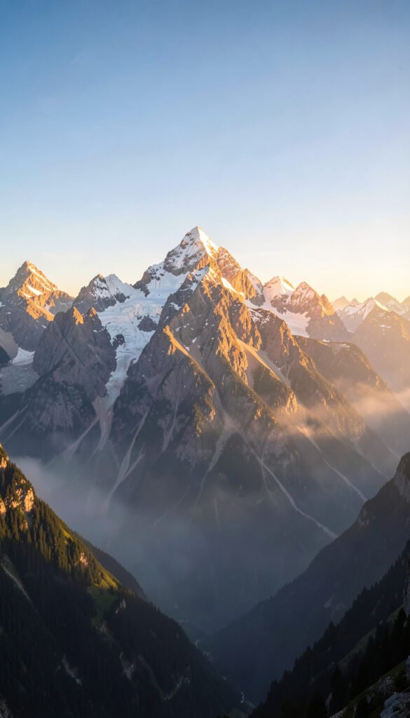Paisaje Montañoso Amanecer - imágenes premium gratuitas