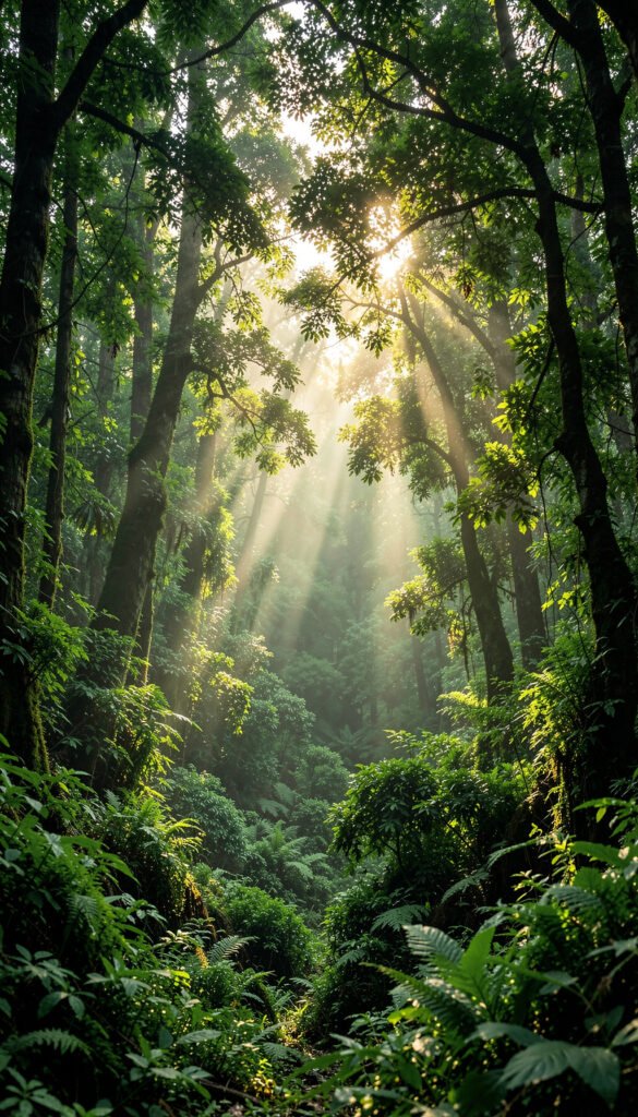 Bosque Verde Encantado - imágenes de naturaleza HD