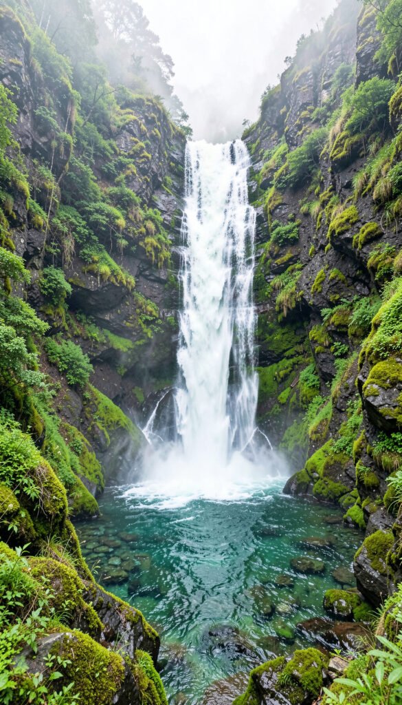 Cascada Impresionante - imágenes de naturaleza HD