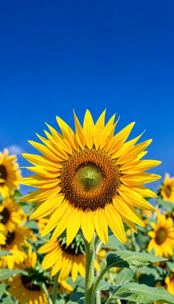 Girasoles Radiantes - Imágenes de Flores Hermosas para