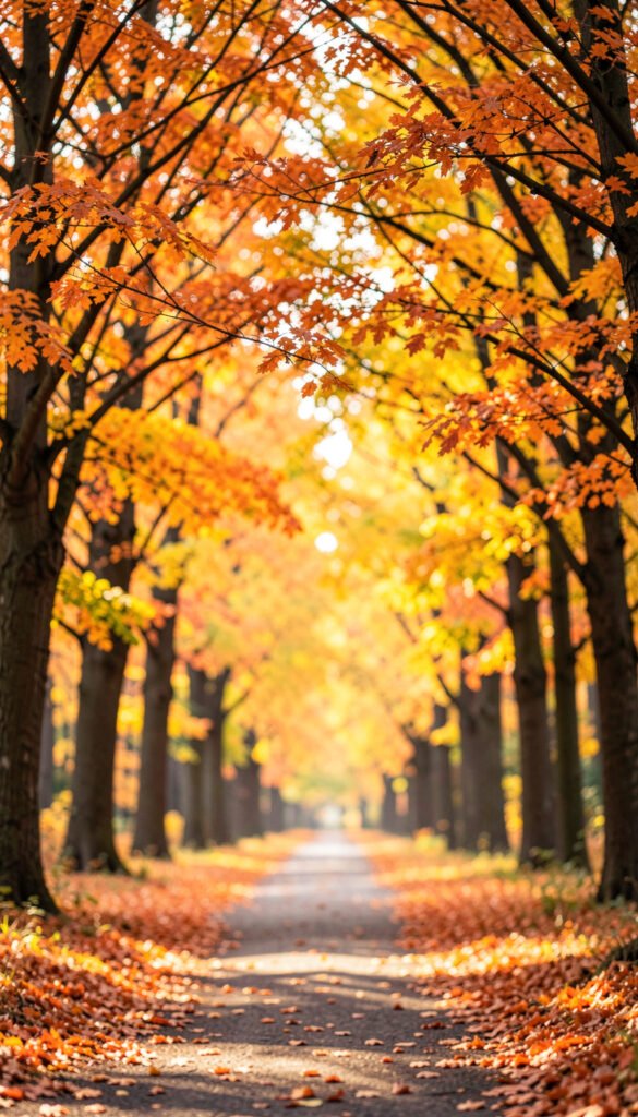 Bosque en Otoño - imágenes de paisajes naturales