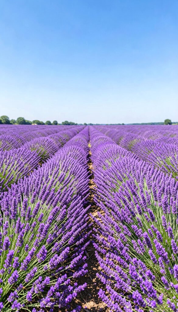 Campos de Lavanda - imágenes de paisajes naturales